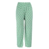 New spring and summer casual pants, large-sized straight-leg pants, floral print pants, Korean style versatile, high-waisted loose, slimming casual wide-leg pants, long pants Application Scenario